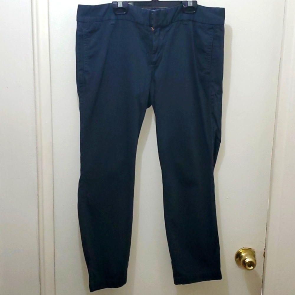J. CREW - SCOUT CAPRI - FADED BLACK